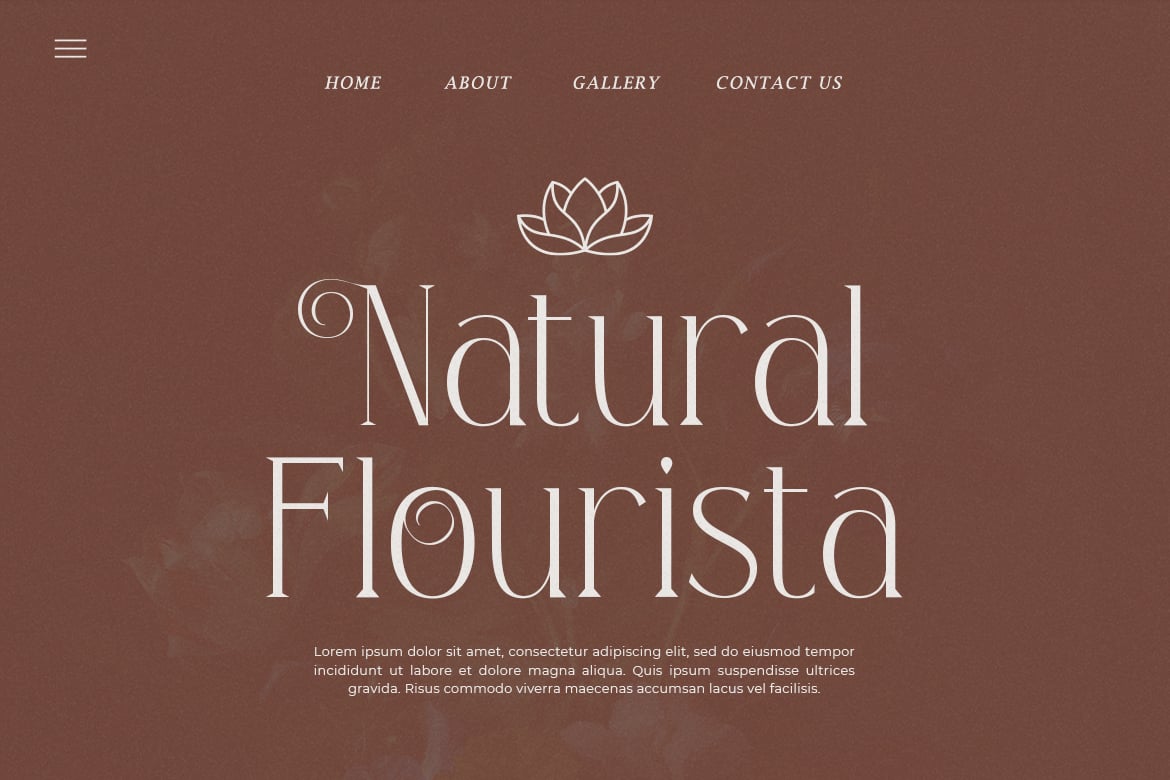 Alloquent - Elegant Serif Typeface Font Character Map