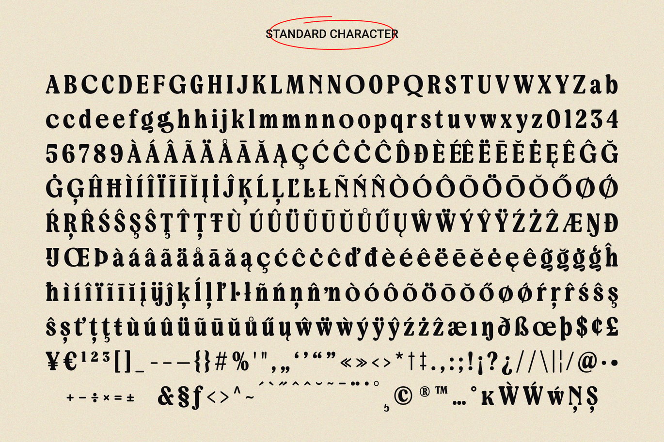 Bringbold Nineties - 90s Retro Bold Serif Font Sample