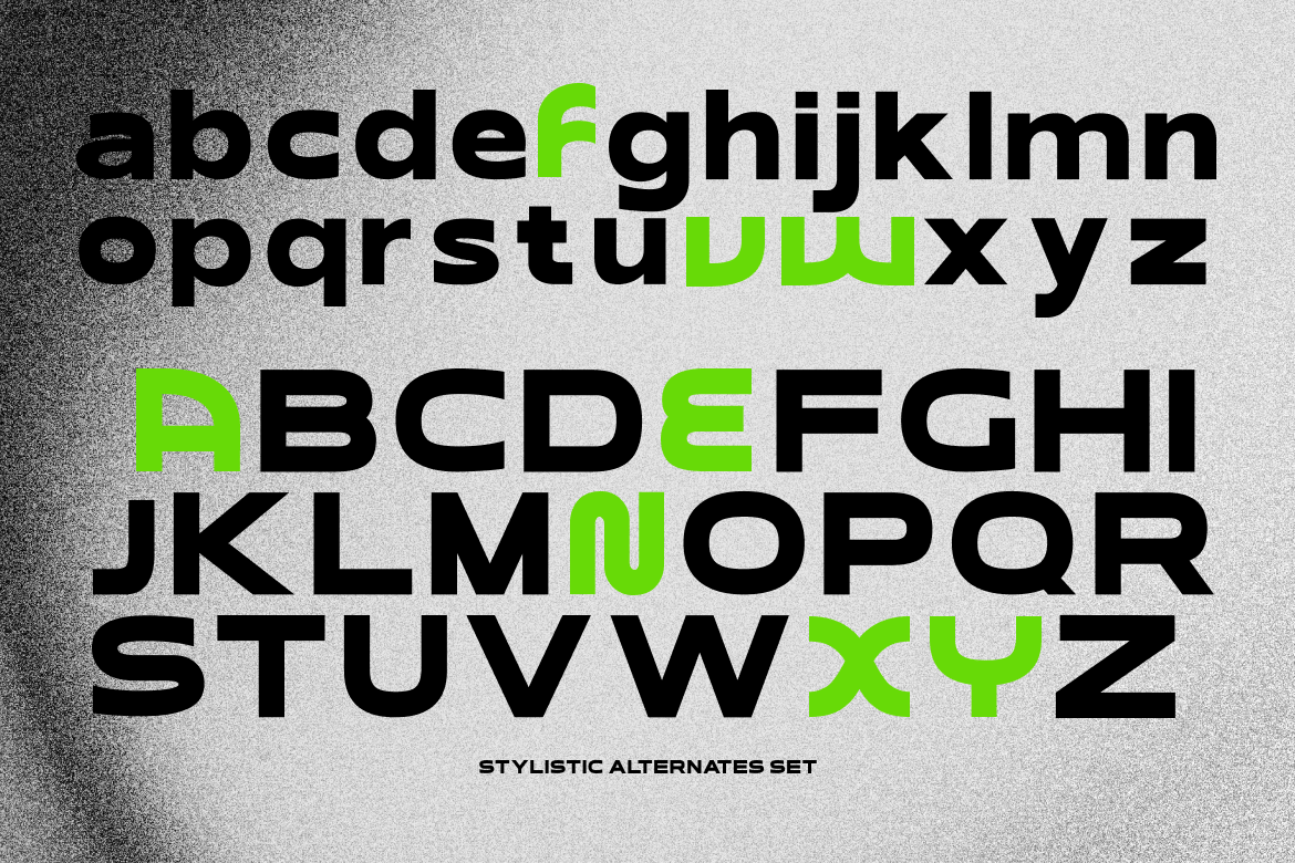 Corify Geometric Sans Serif Font Sample
