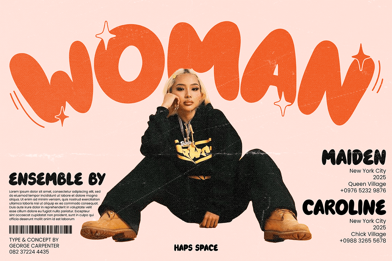 Dirty Weather Bubble Display Font Sample