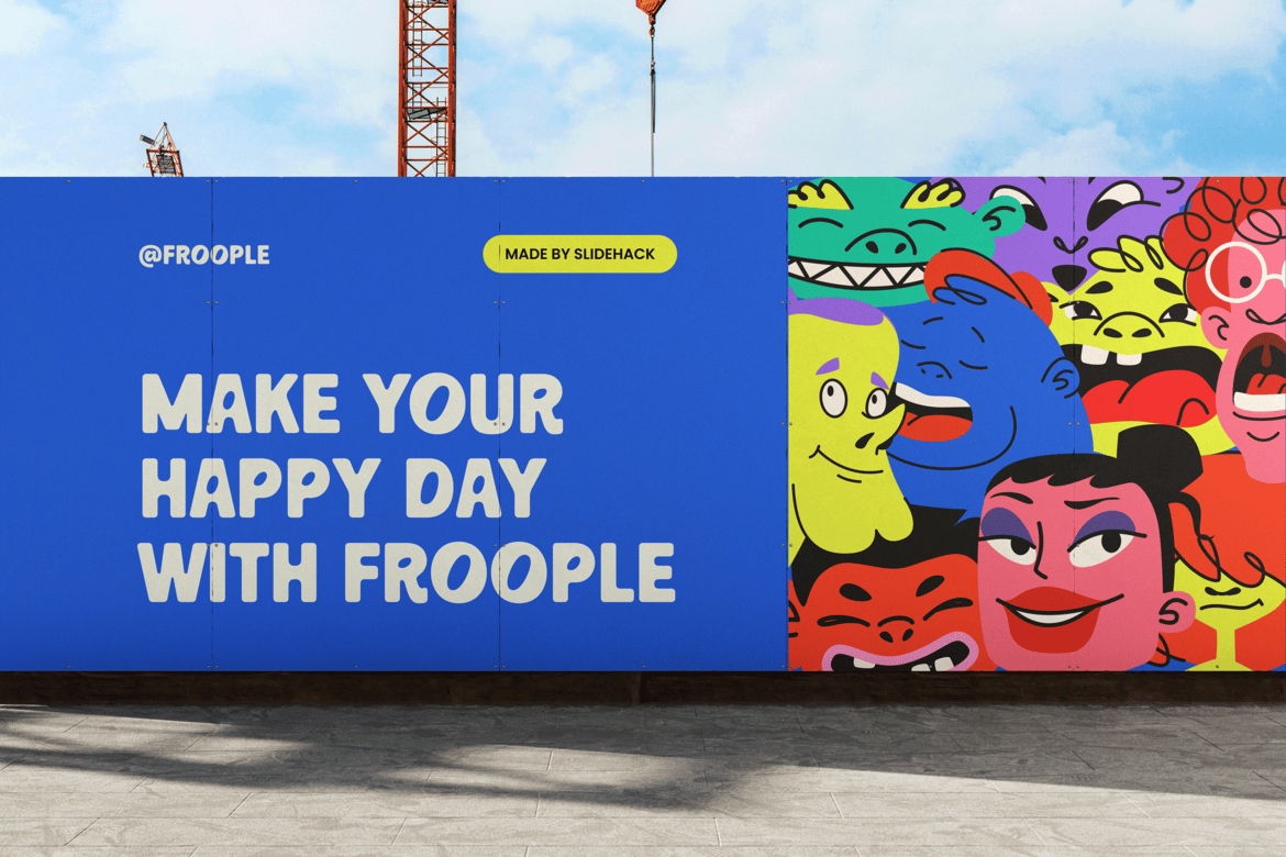 Froople - Playful Display Font Sample