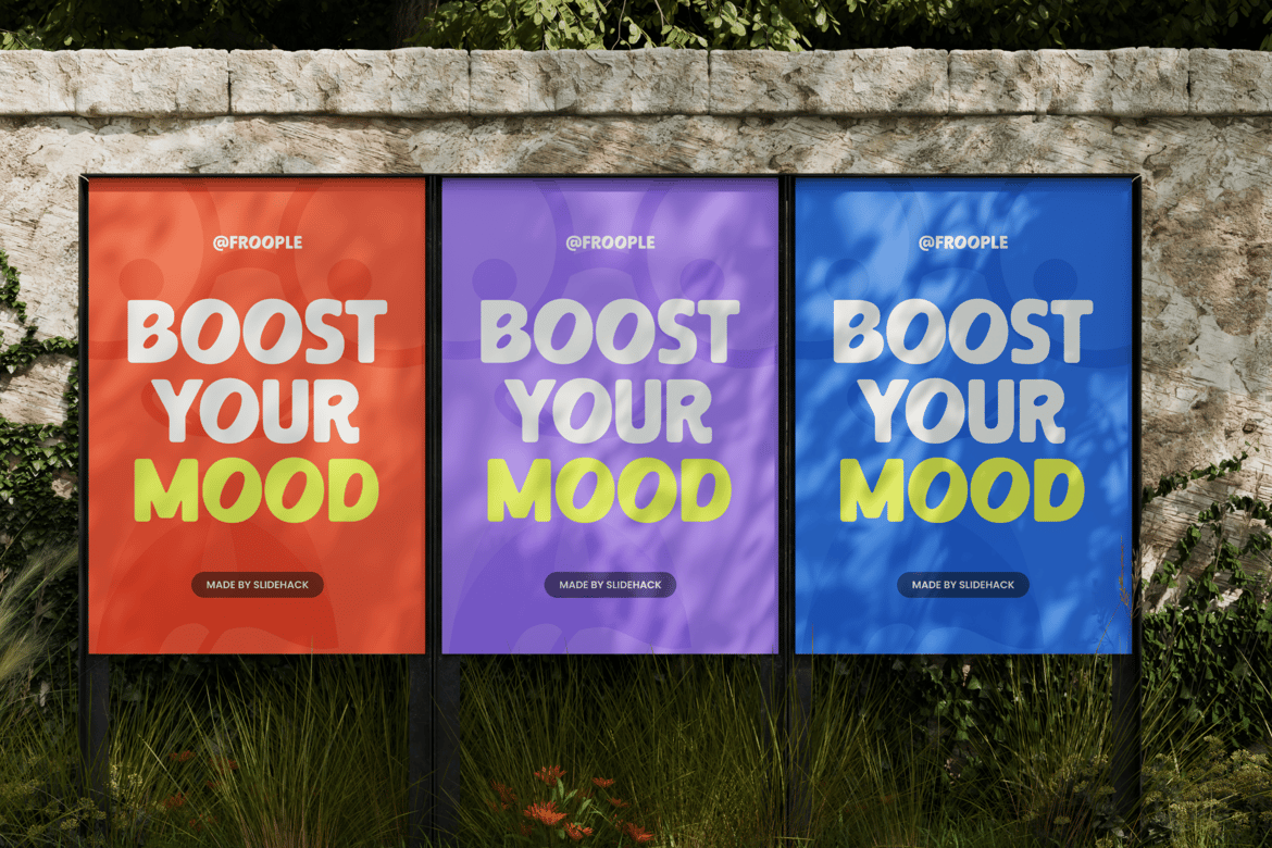 Froople - Playful Display Font Character Map