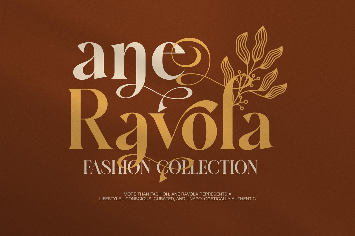 Halinka – Elegant Modern Serif Font Sample