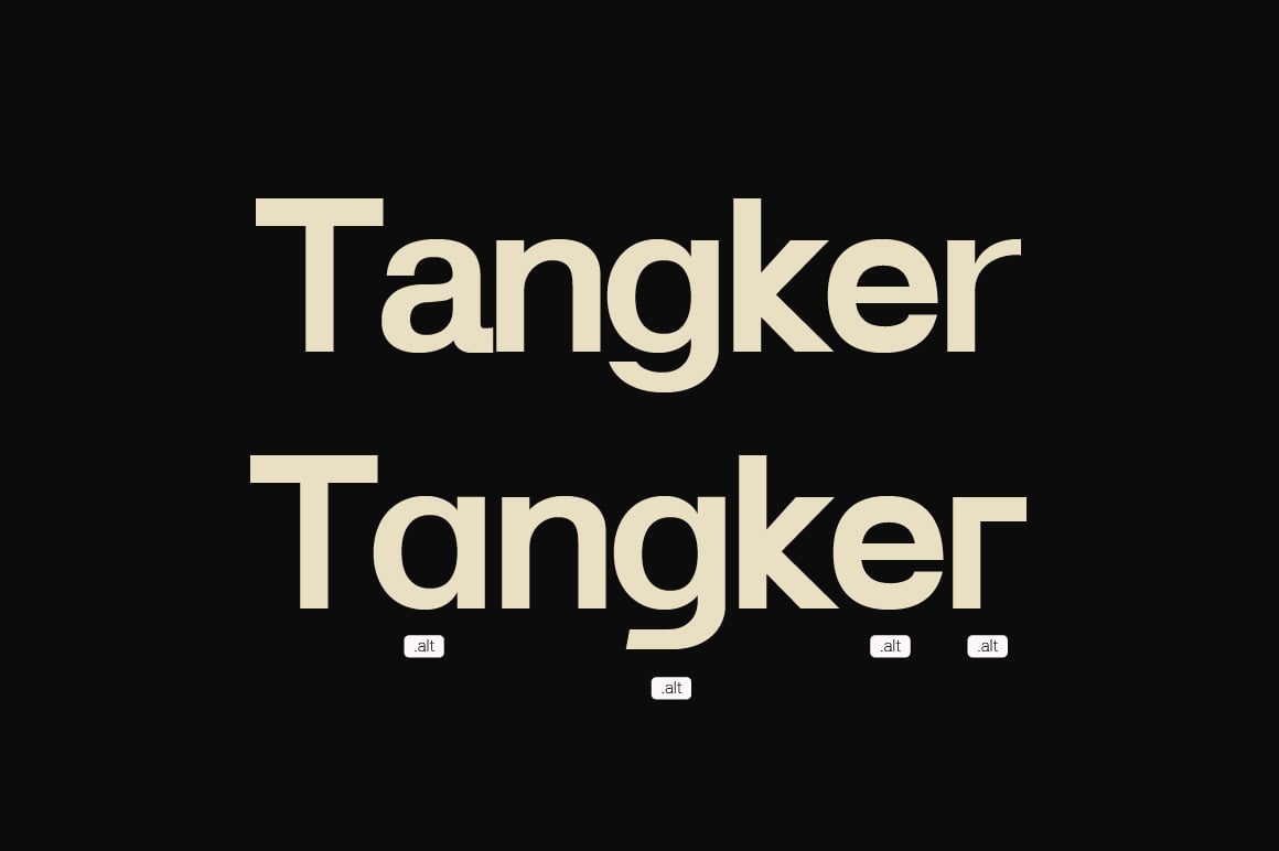 Lenia Sans a Modern Geometric Sans Serif Family Font Sample