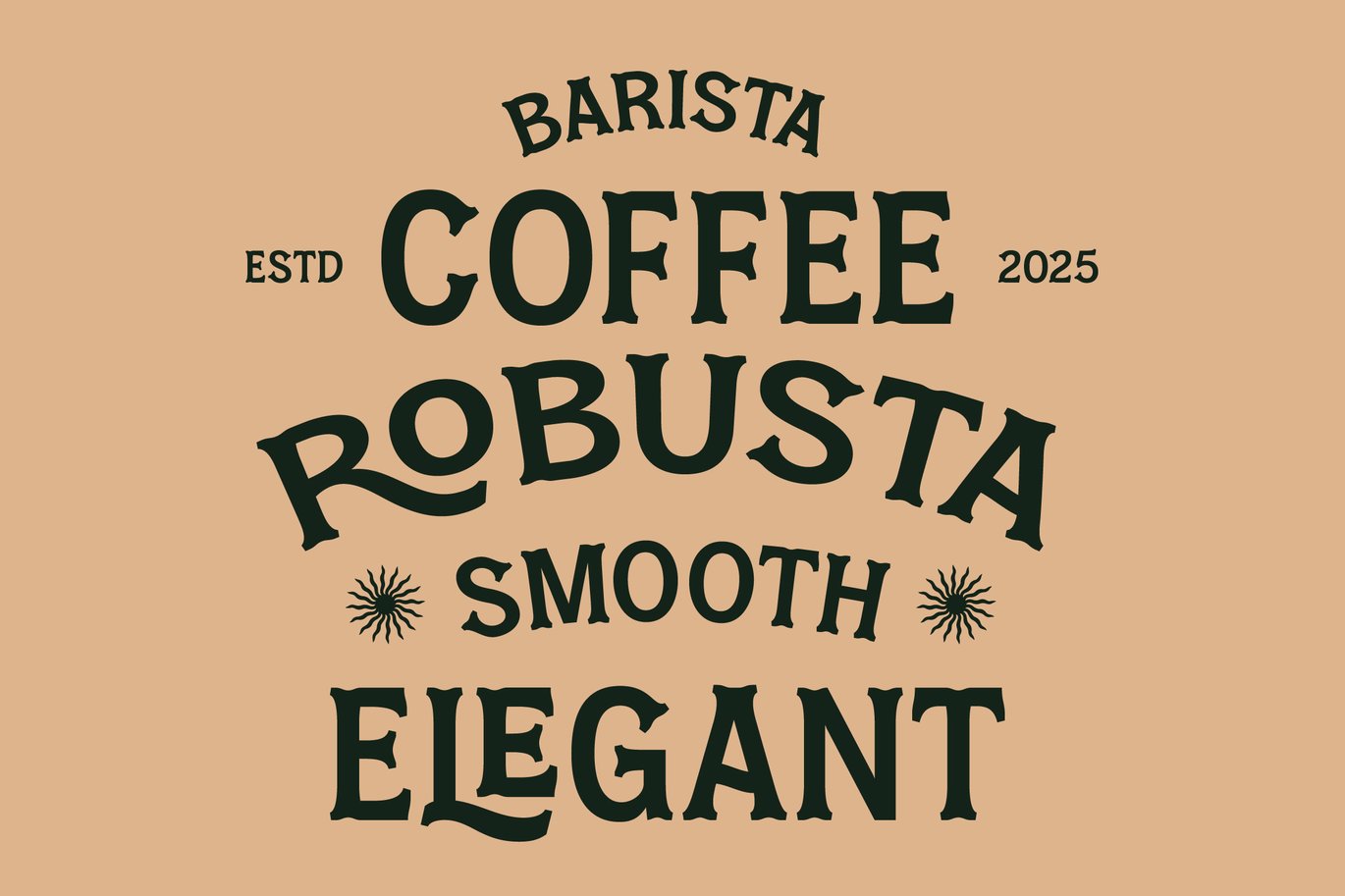 Locatro - Western Display Typeface Font Sample