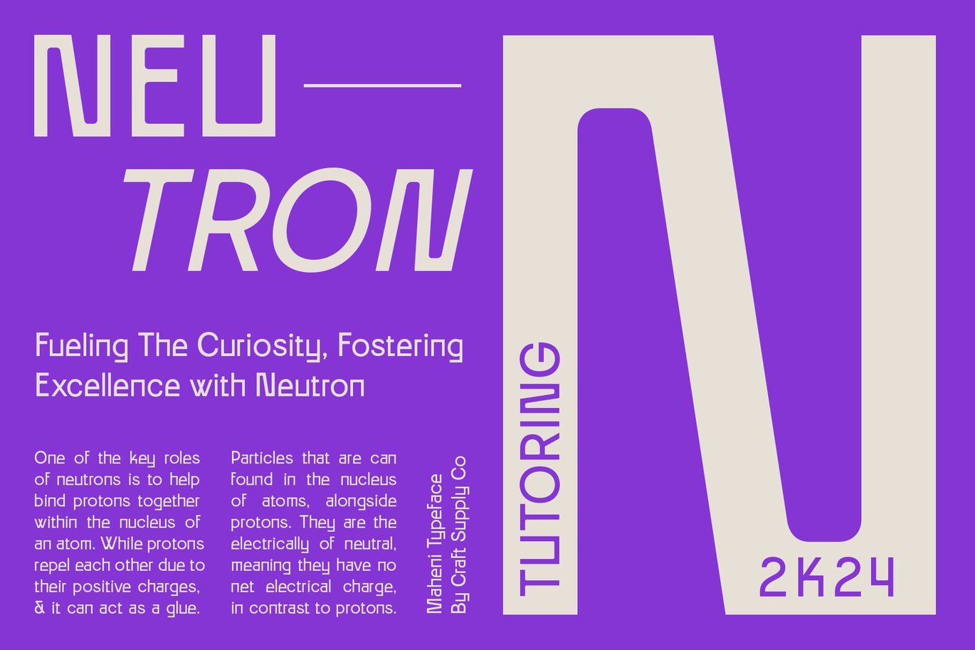 Maheni – Contemporary Sans Font Sample
