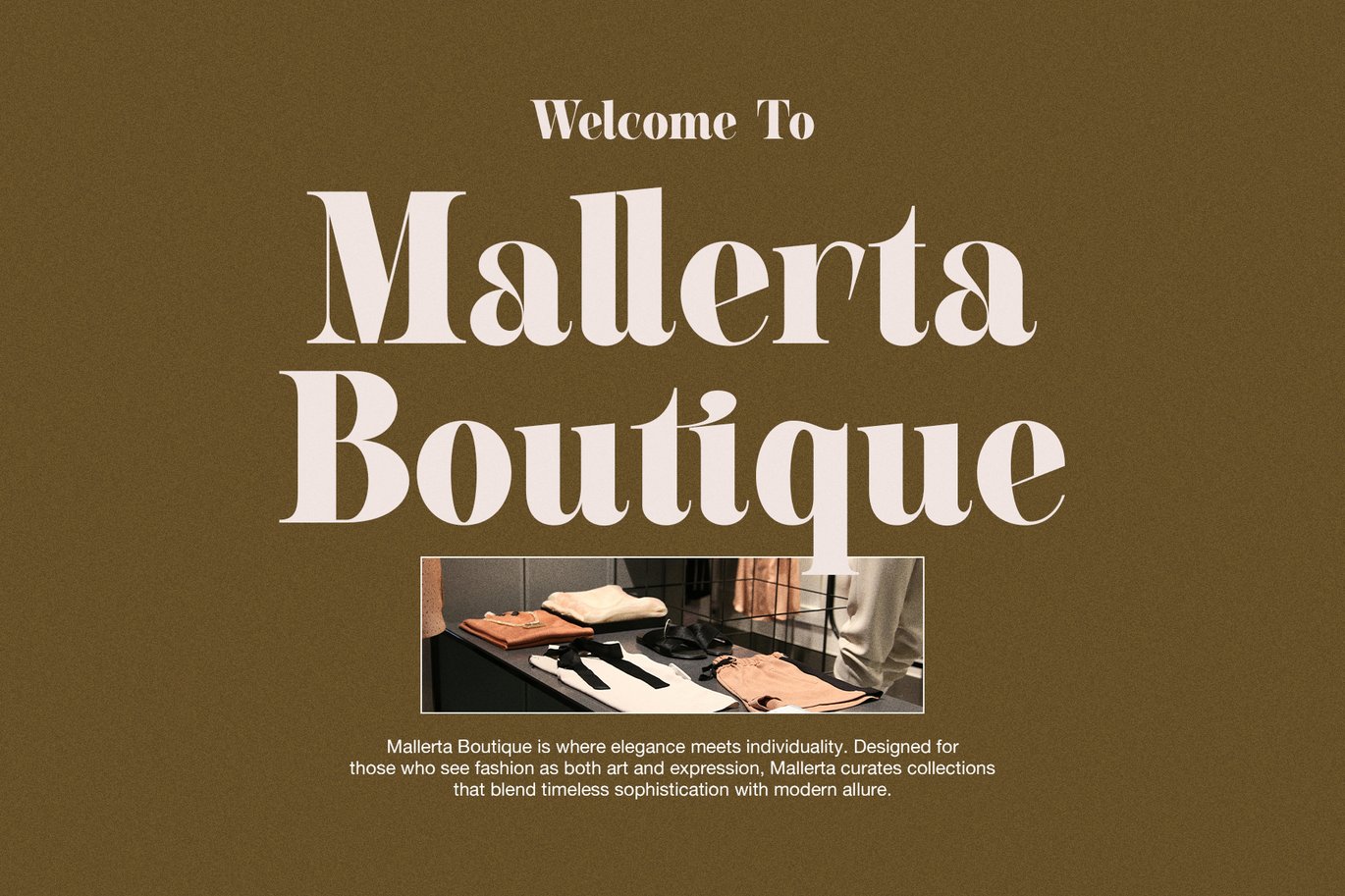 Maling Elegant Serif Font Character Map
