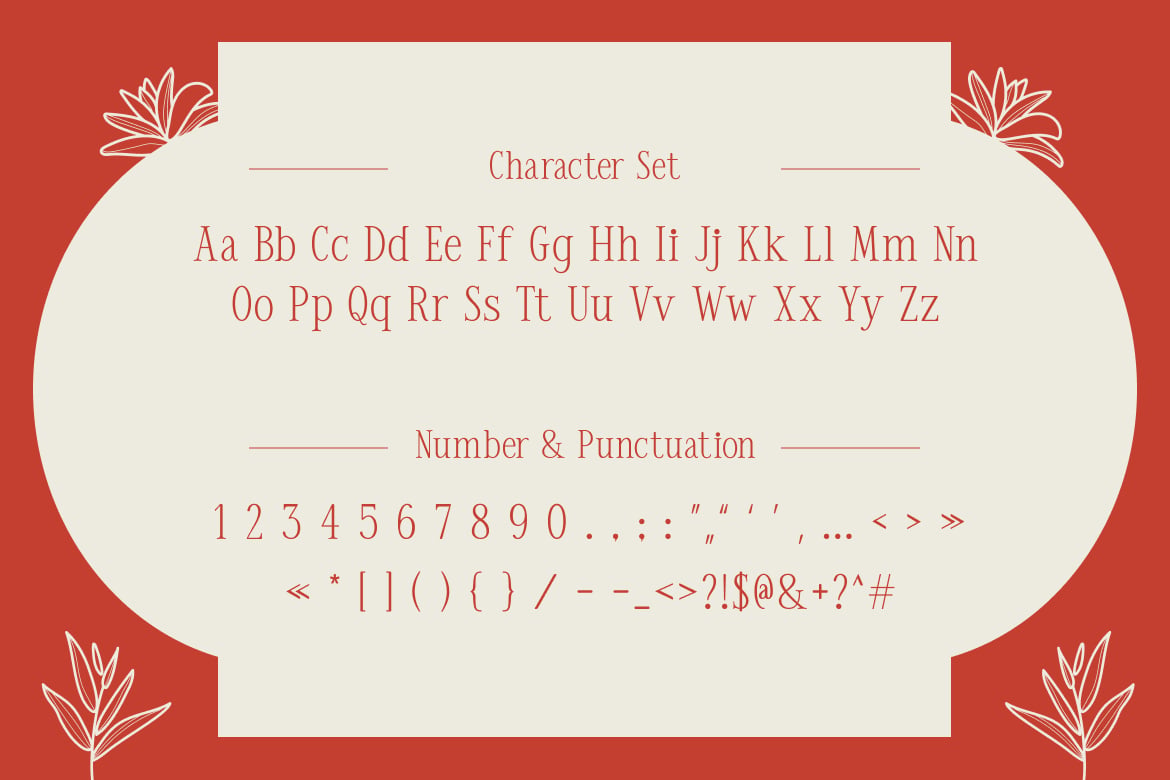 Montera Bloom Classic Serif Font Sample