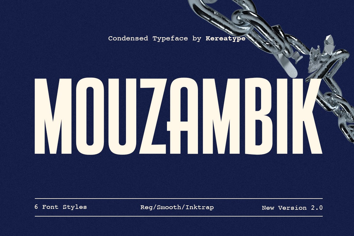 Mouzambik Font Sample