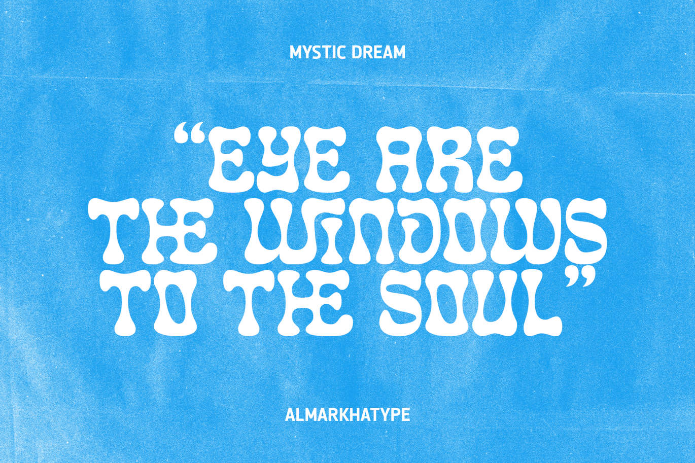 Mystic Dream - Retro Funky Font Sample