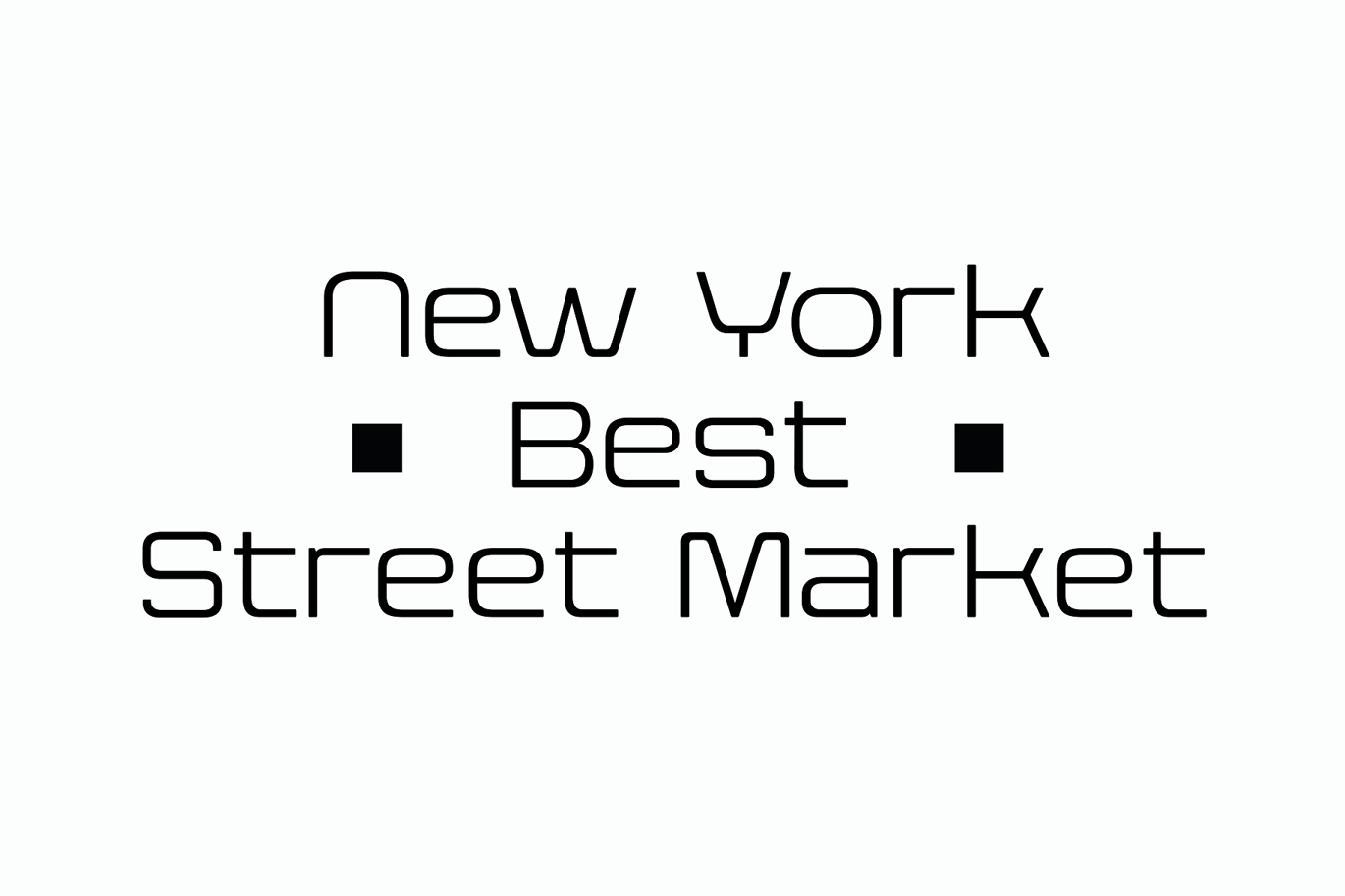 Northura - Modern Sans Family Font Character Map