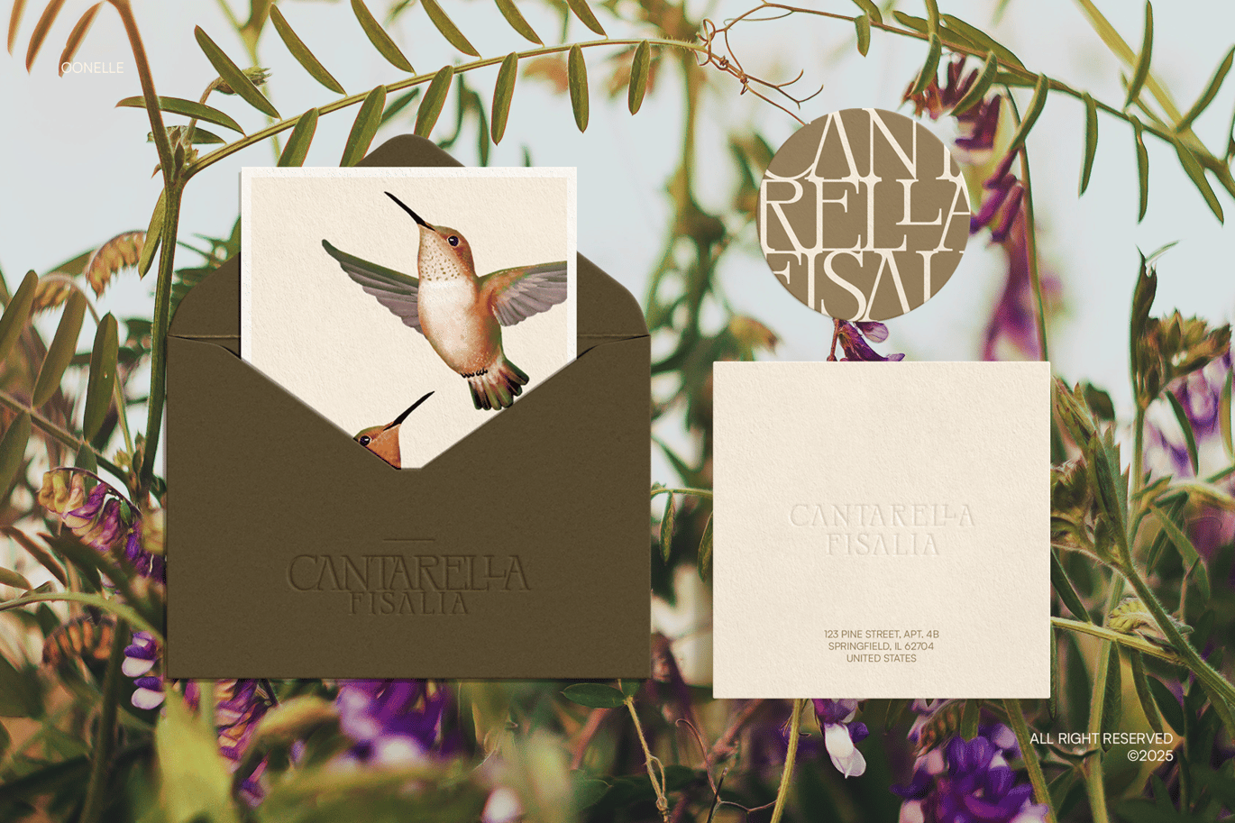 Oonelle - Elegant Serif Display Font Sample