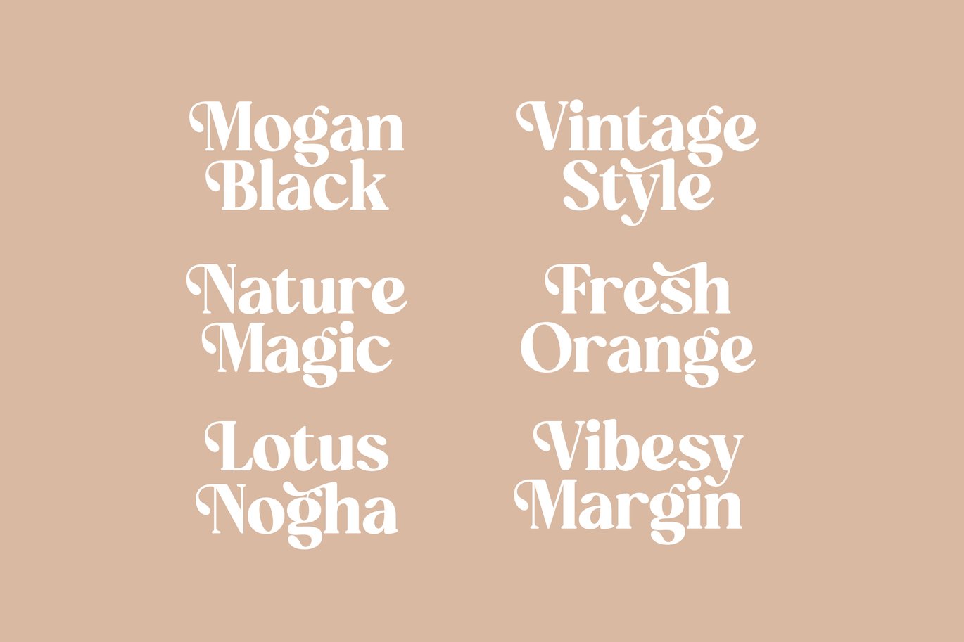 Quick Beach - Modern Retro Serif Font Sample