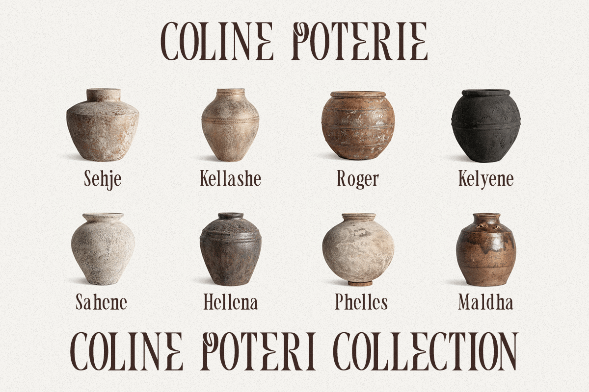 Rawlence Avenue Modern Serif Font Character Map