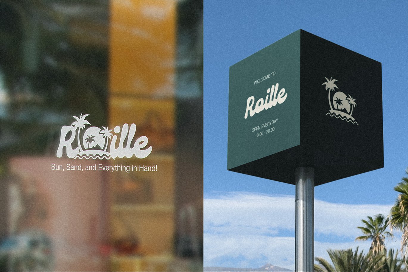 Roille Retro Script Classic Font Character Map