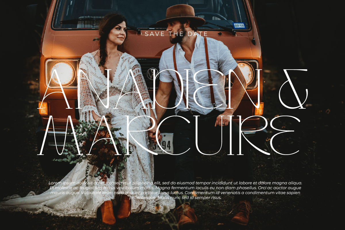 Rosaline Marige - Modern Serif Font Sample
