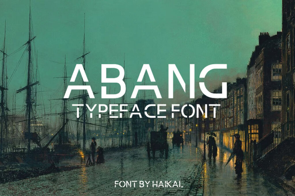 Abang-font