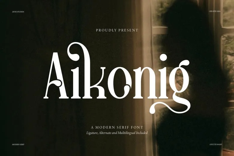 Aikonig Font