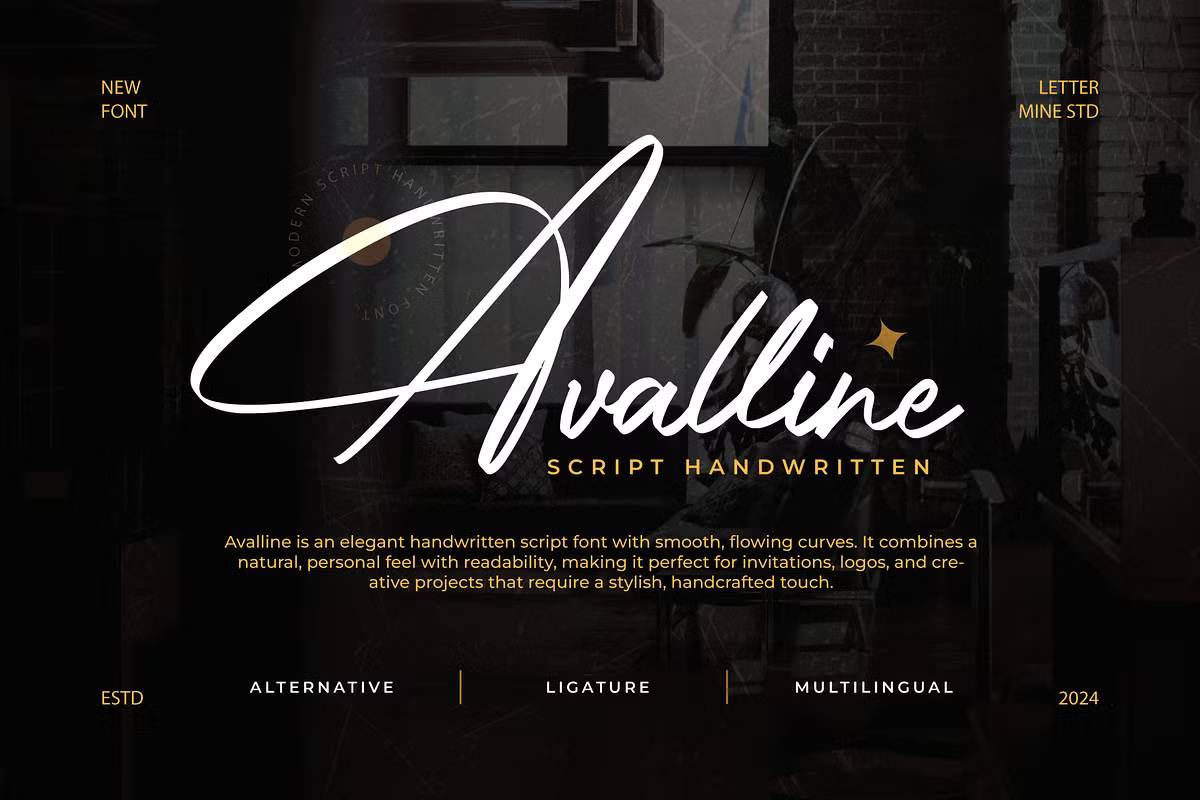 Avalline-Font