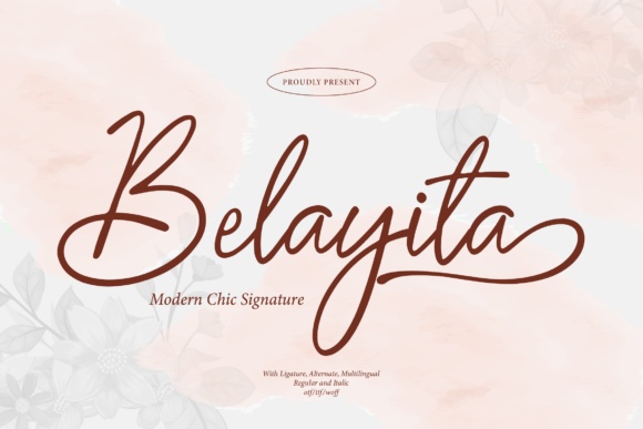 Belayita-Font