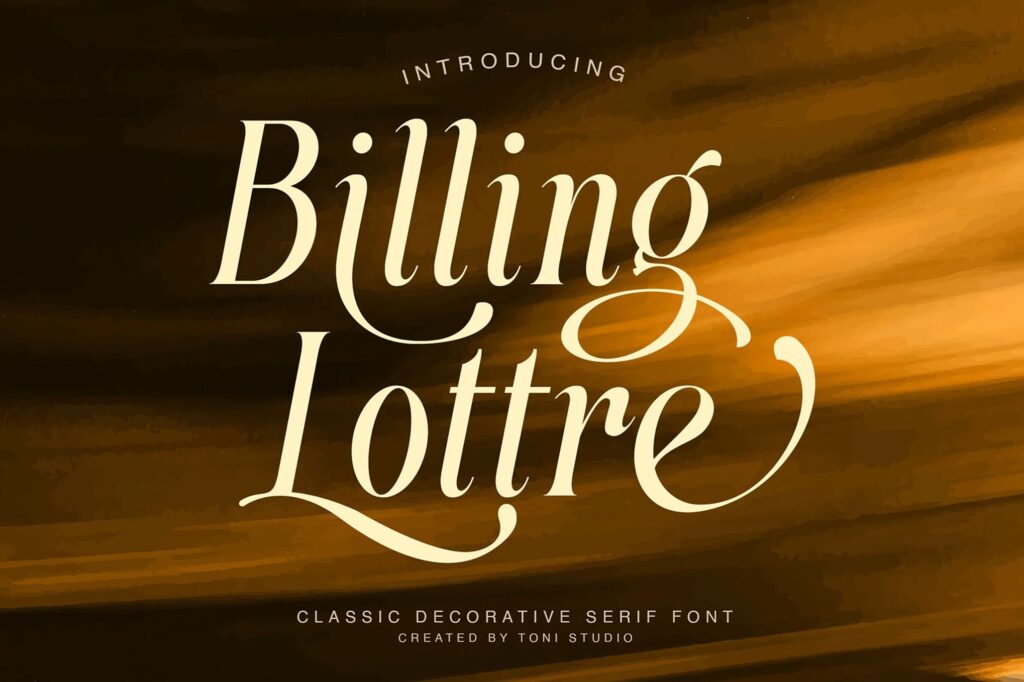 Billing-Lottre-font