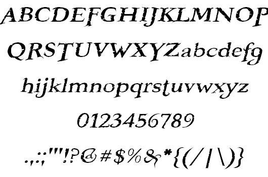 Booter-font