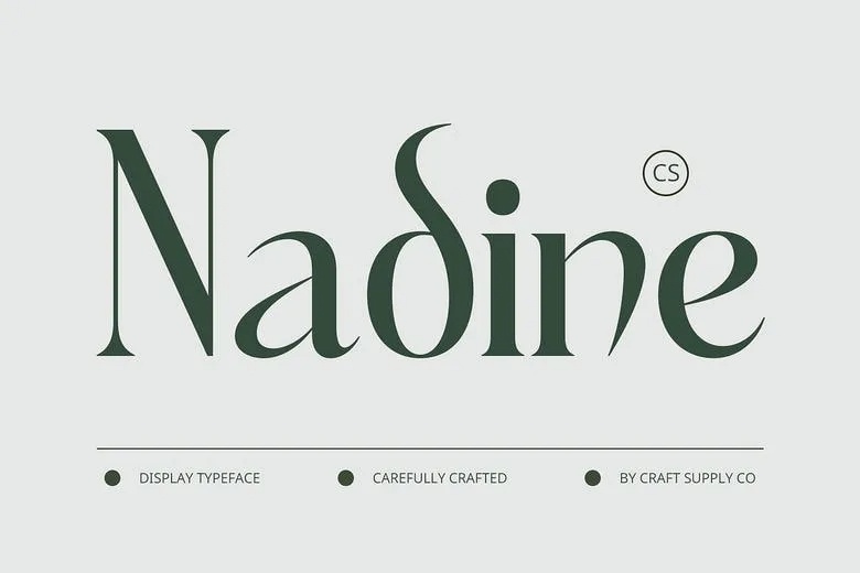 CS Nadine Font