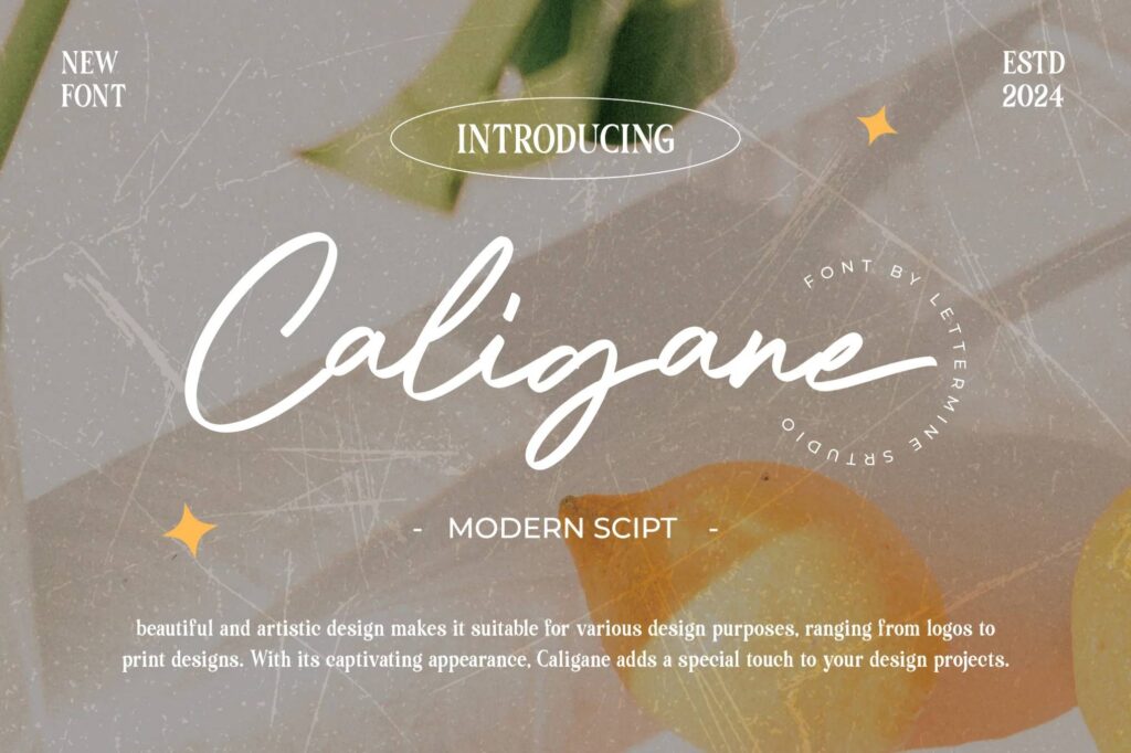 Caligane-font