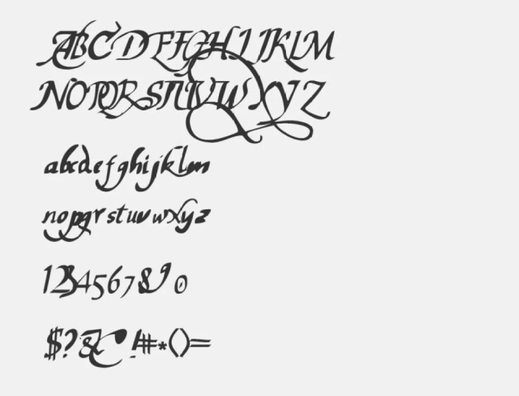 Chancelaresca-Font