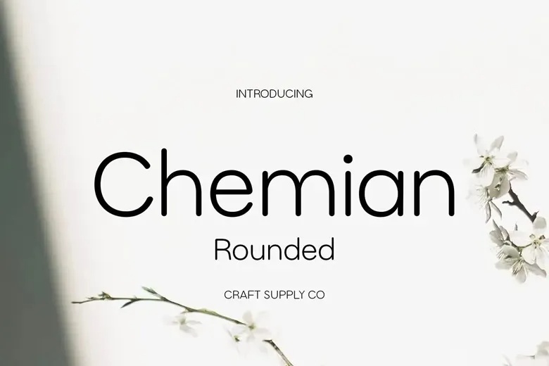 Chemian-Rounded-Font