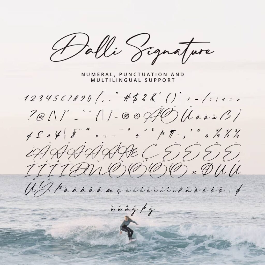 Dalli-Signature-Font