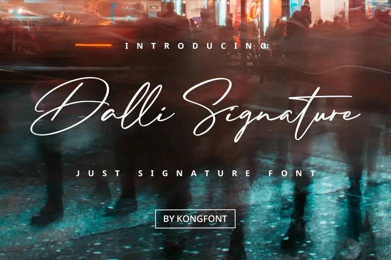 Dalli-Signature-Font