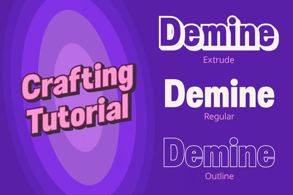 Demine-Font