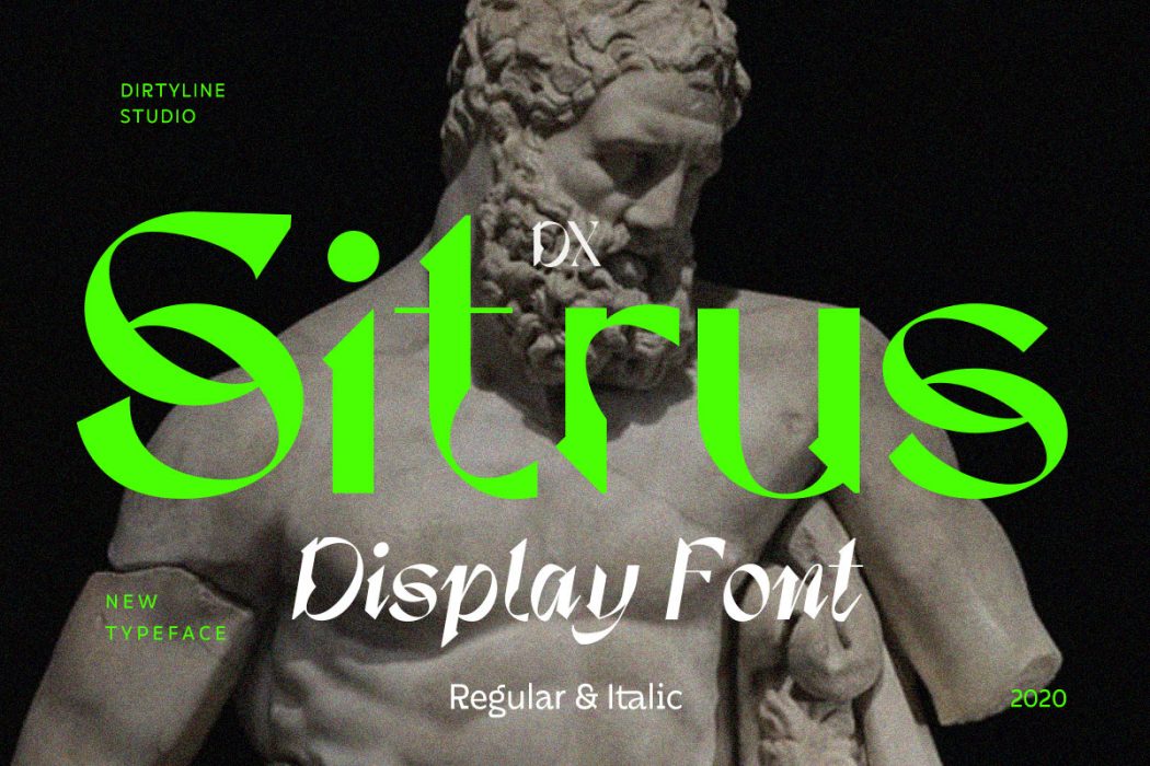 Dx-Sitrus-font