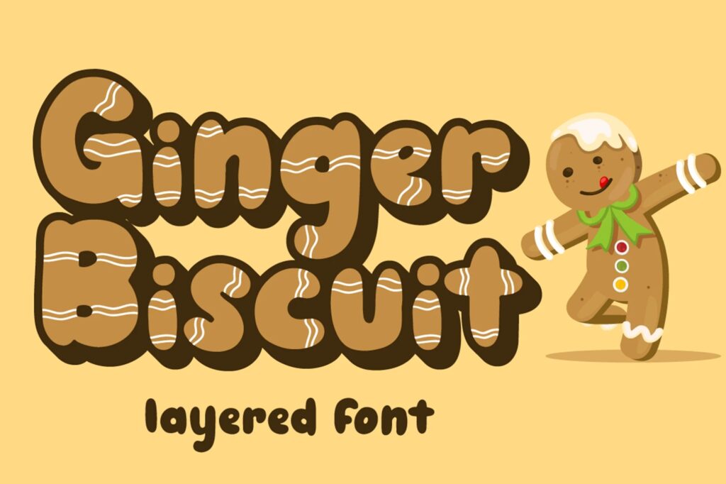 Ginger-biscuit-font