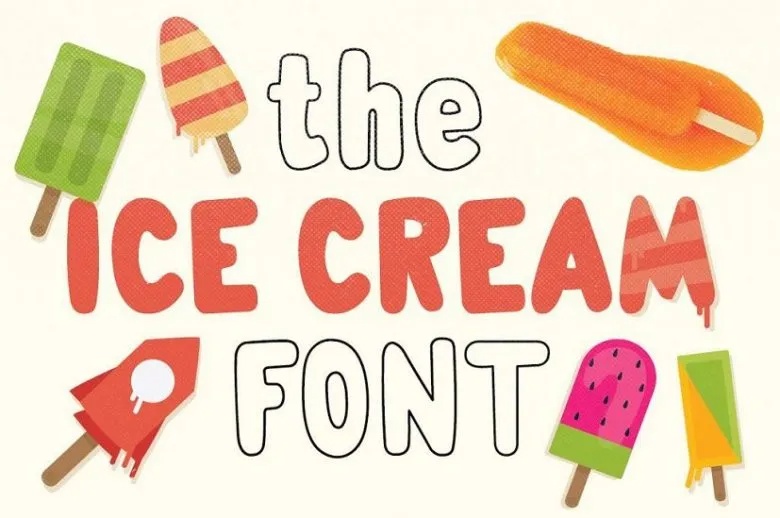 Icecreamer-Font