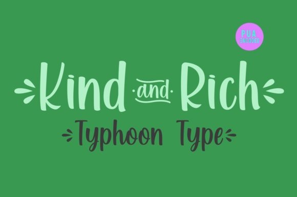 Kind-and-Rich-Fonts