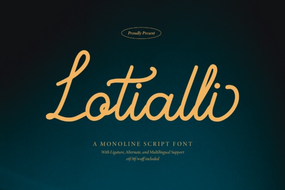 Lotialli-Fonts