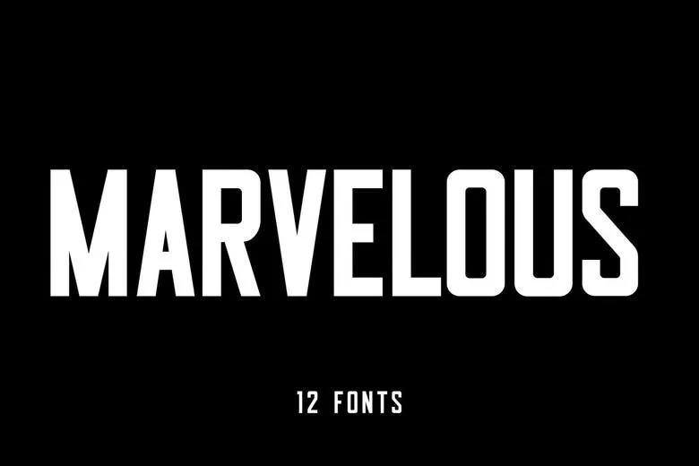 Marvelous Font Family