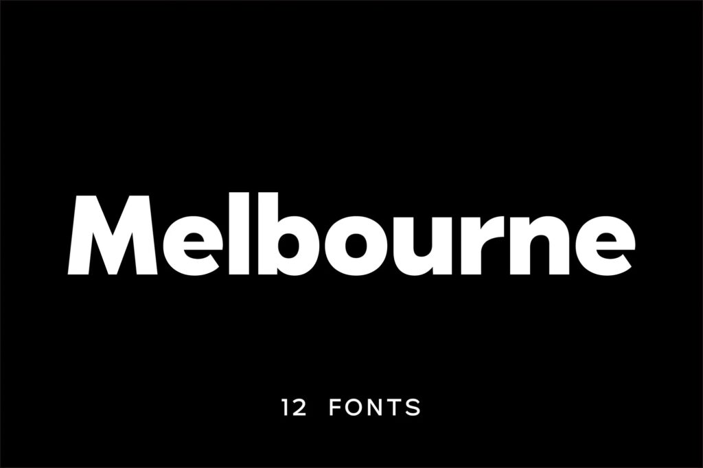 Melbourne Font