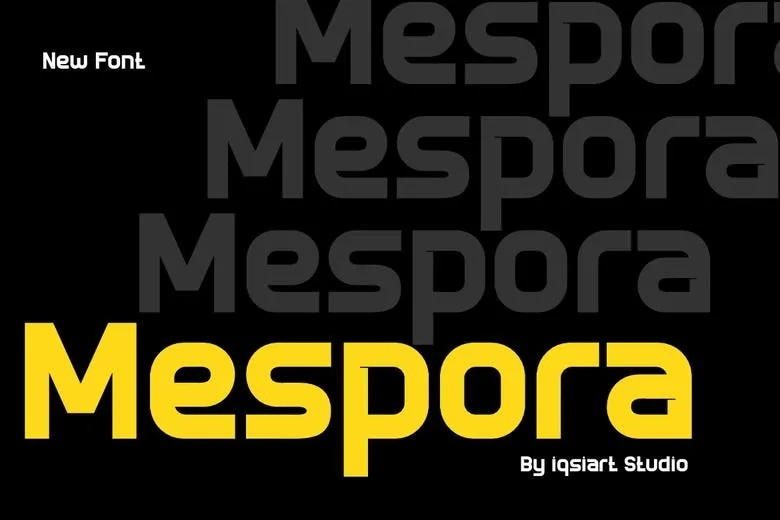 Mespora Font