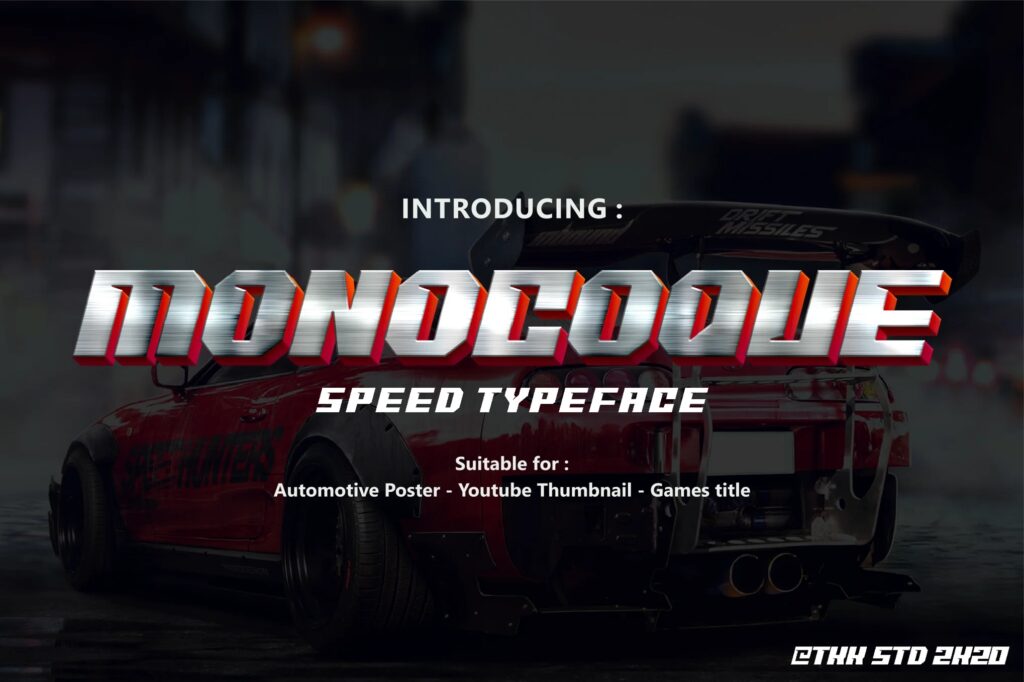 Monocoque-font