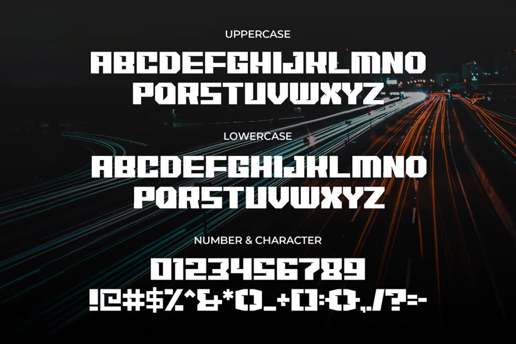 Monocoque-font