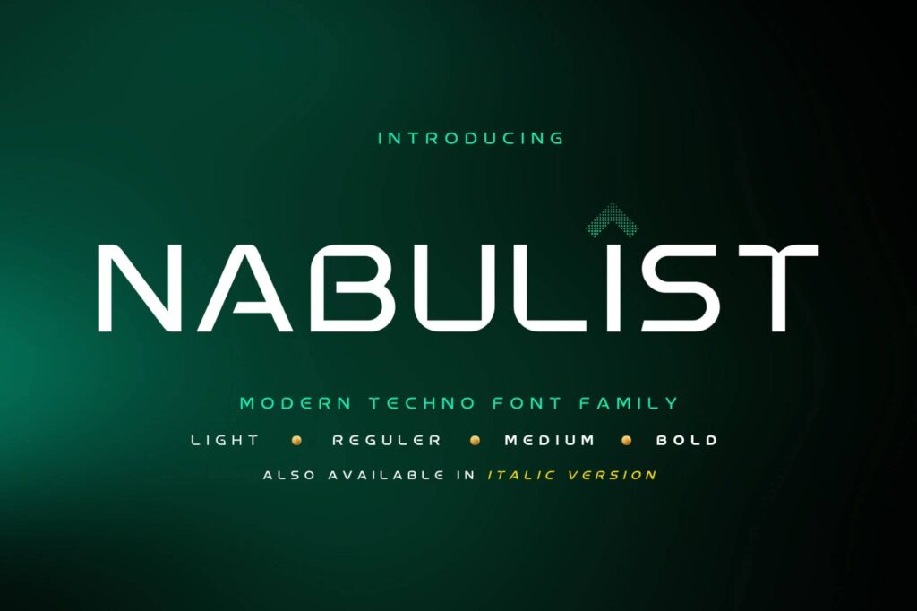 Nabulist-font