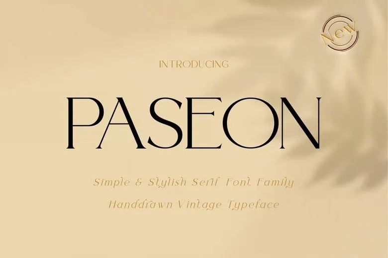 Paseon Font Family