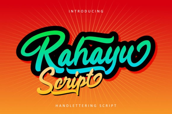 Rahayu-Script-font