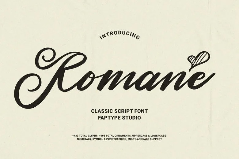 Romane Font