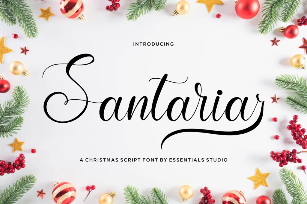 Santaria-font