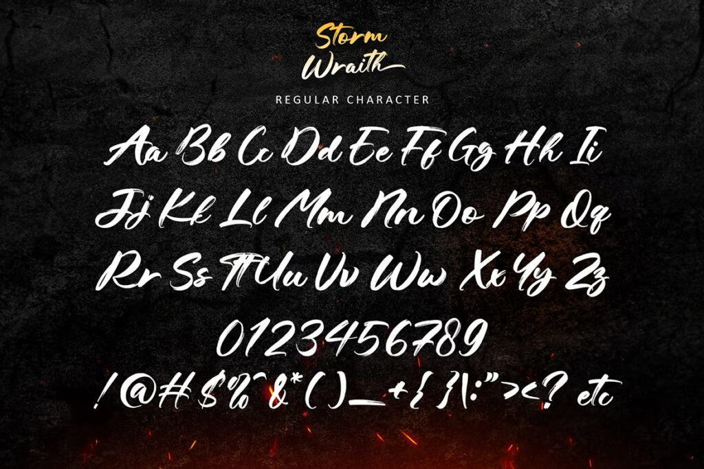 Storm-Wraith-Font