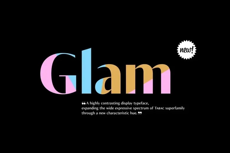 Tabac Glam Font Family